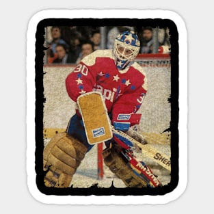 Clint Malarchuk - Washington Capitals, 1989 Sticker